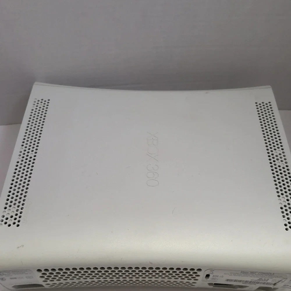 Microsoft Xbox 360 Console White HDMI Port 2008-05-08 MFR Date with Power Supply
